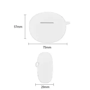 Чохол Silicon BeCover для Xiaomi Redmi Buds 4 Active White (710946)