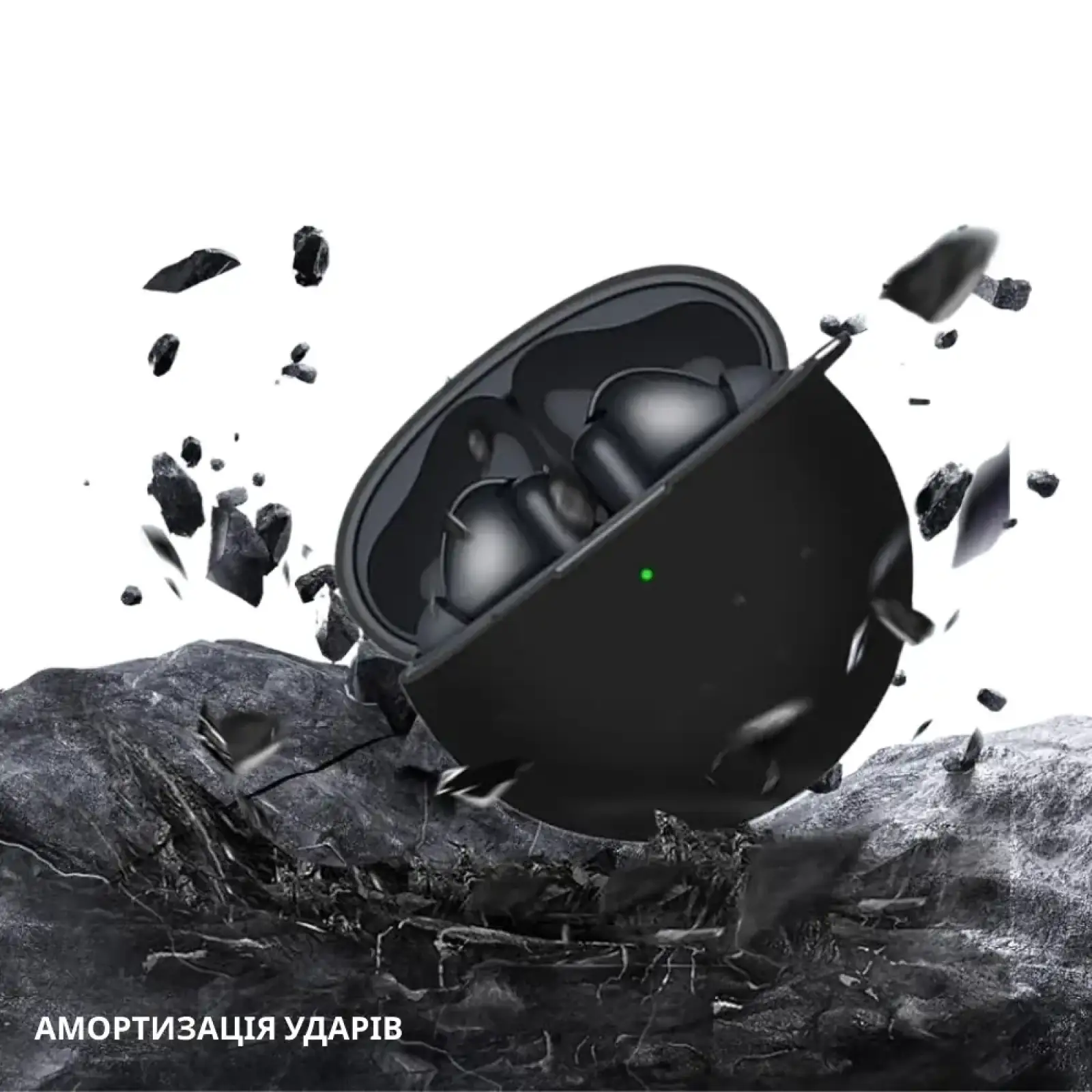 Чохол Silicon BeCover для HUAWEI FreeBuds 7i Black (714818)