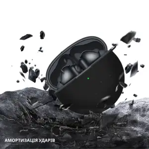 Чохол Silicon BeCover для HUAWEI FreeBuds 7i Black (714818)
