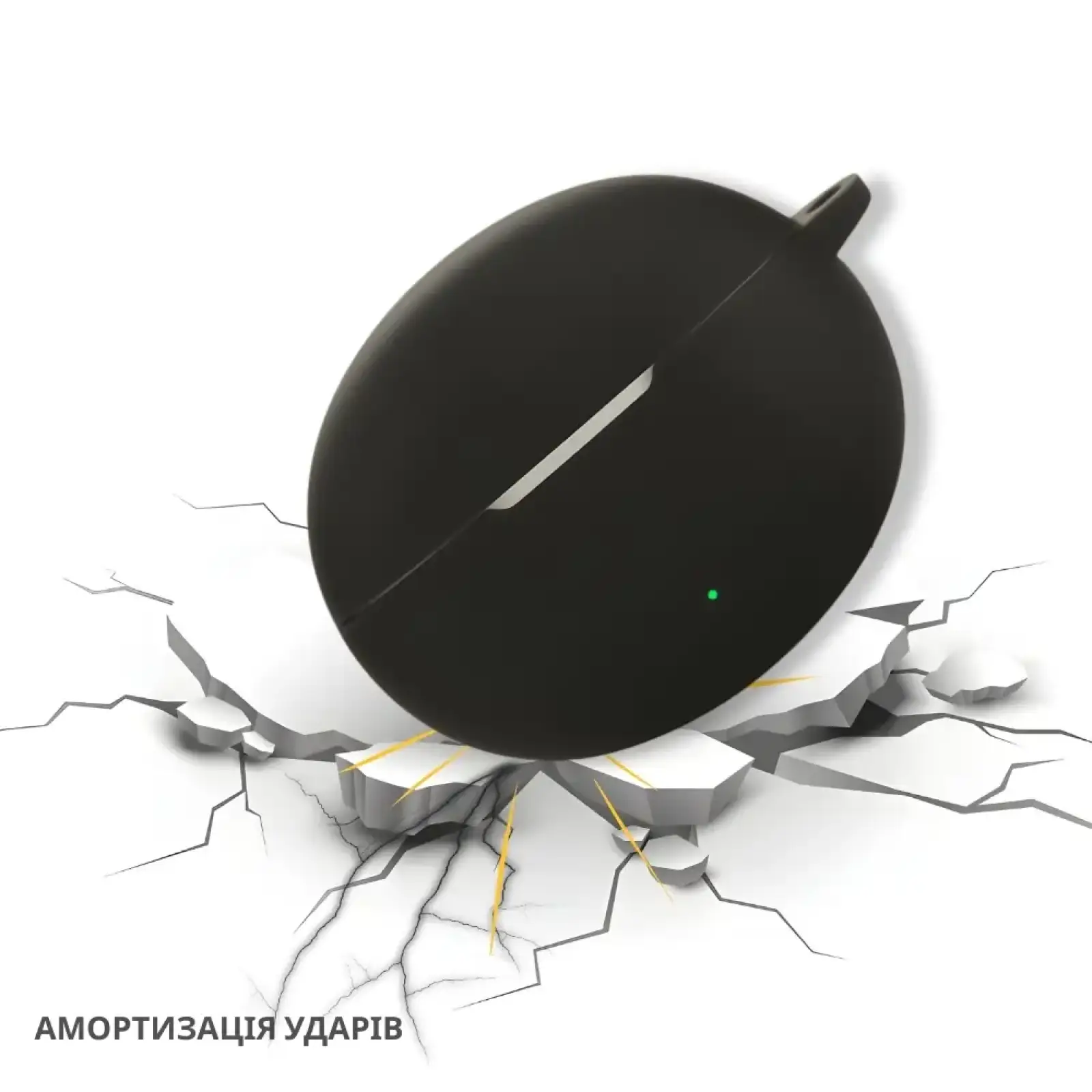 Чохол Silicon BeCover для OnePlus Buds 4 Black (714834)