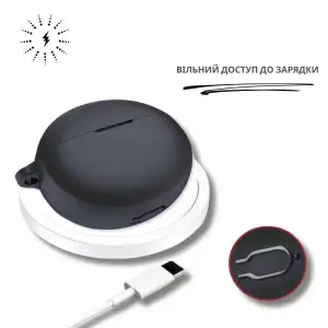 Чохол Silicon BeCover для OnePlus Buds 4 Black (714834)