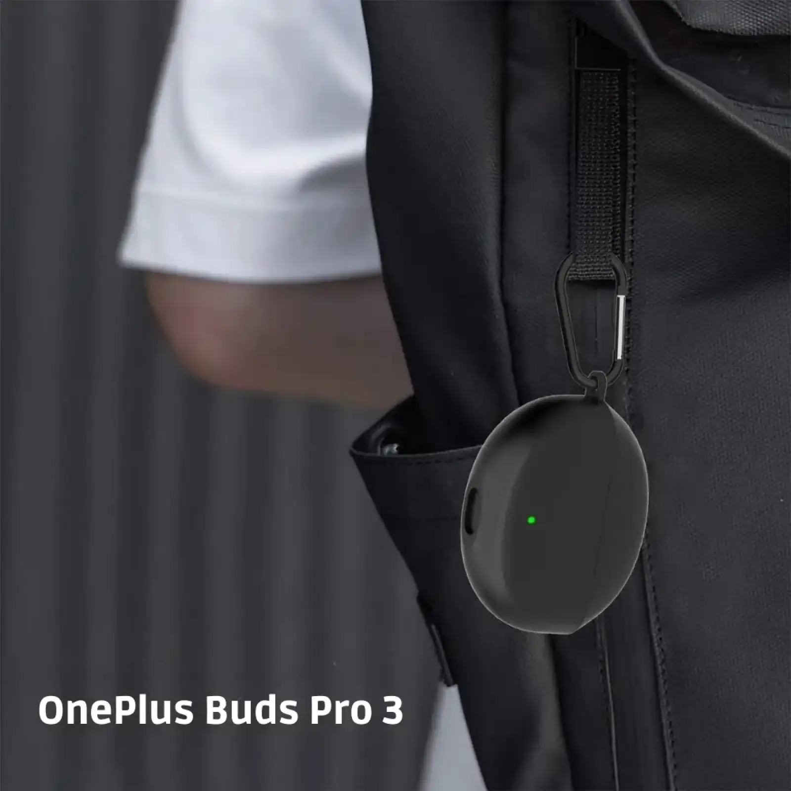 Чохол Silicon BeCover для OnePlus Buds Pro 3 Black (714835)