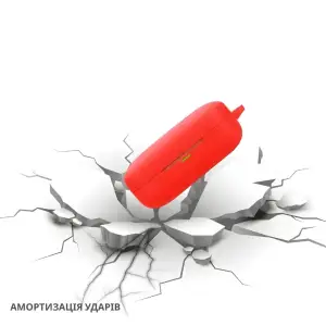 Чохол Silicon BeCover для Realme Buds Air 7 Pro Red (714816)