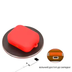 Чохол Silicon BeCover для Realme Buds Air 7 Pro Red (714816)