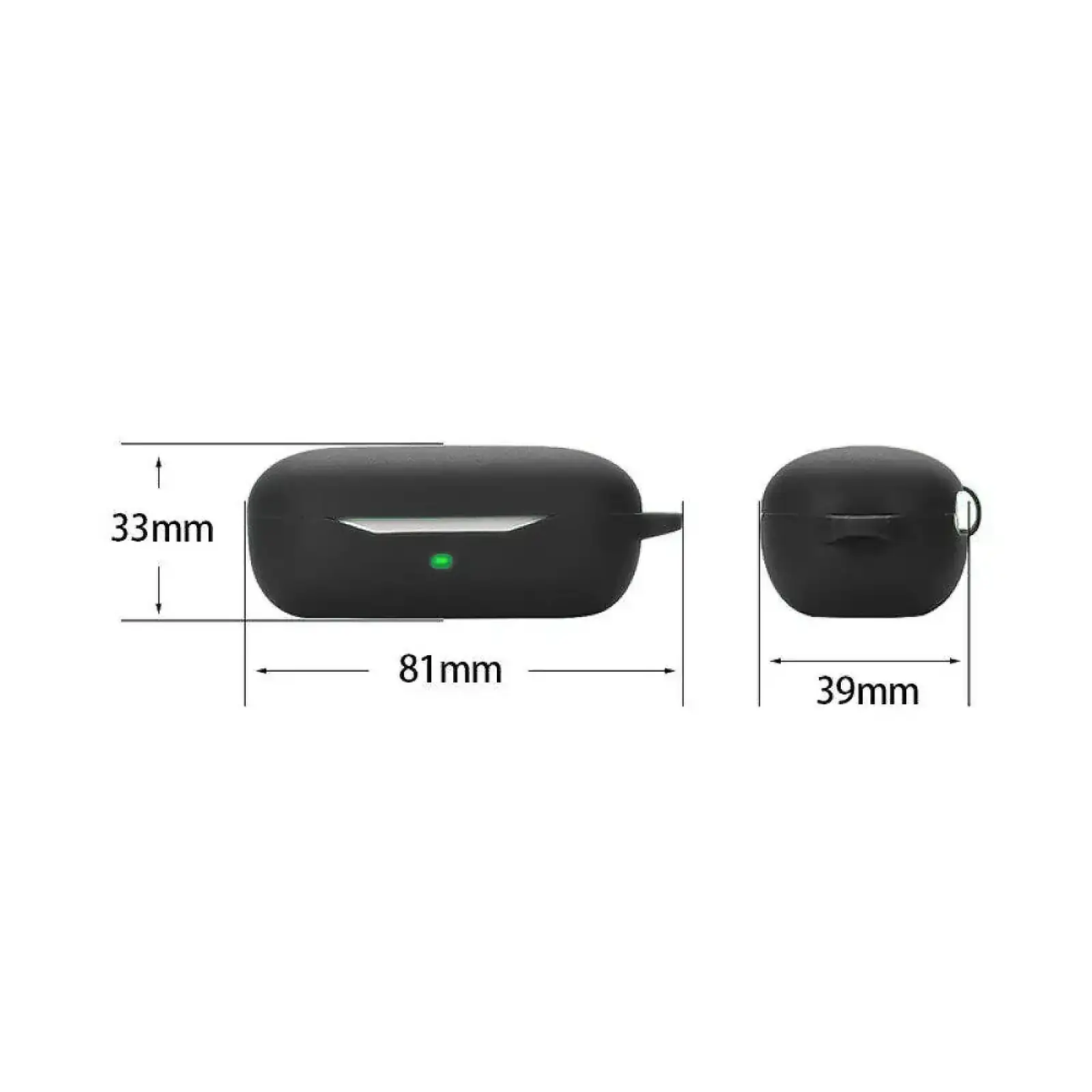 Чохол Silicon BeCover для HUAWEI FreeBuds SE Black (710947)