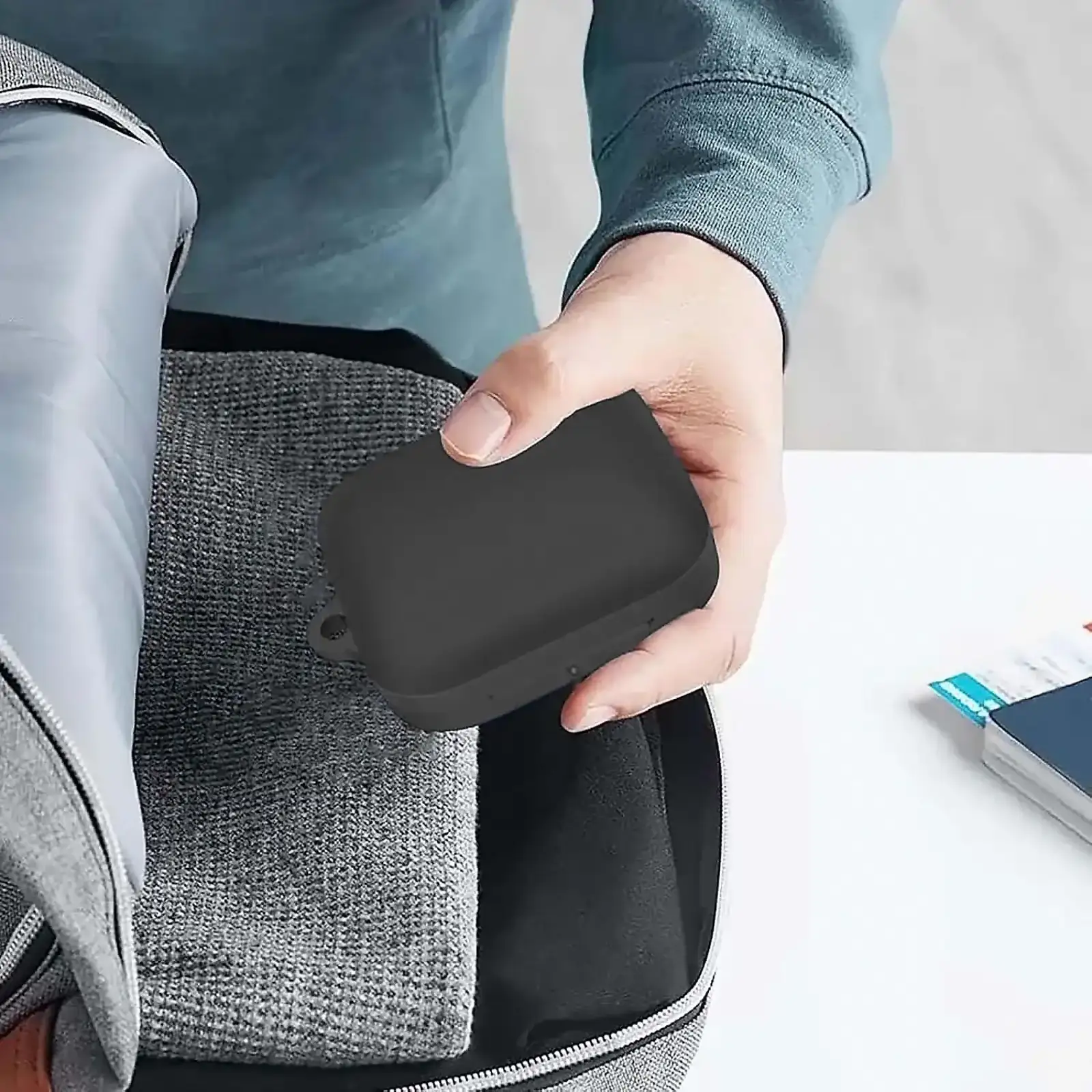 Чохол Silicon BeCover для OnePlus Buds 3 Black (712011)