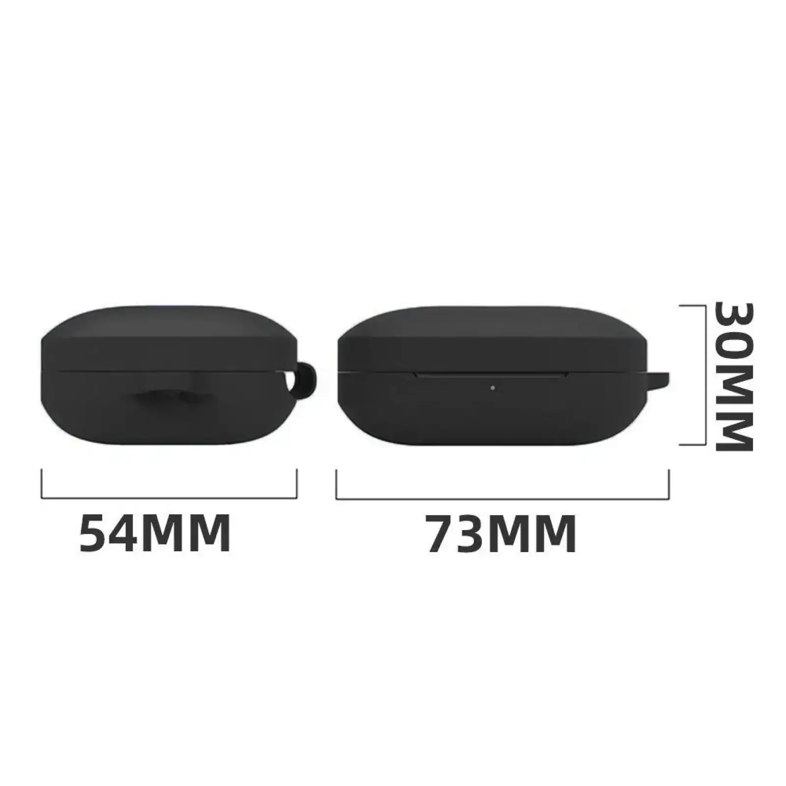 Чохол Silicon BeCover для OnePlus Buds Pro 2 Black (712016)