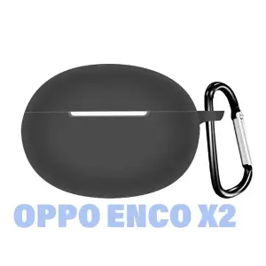 Чохол Silicon BeCover для OPPO Enco X2 Black (710948)