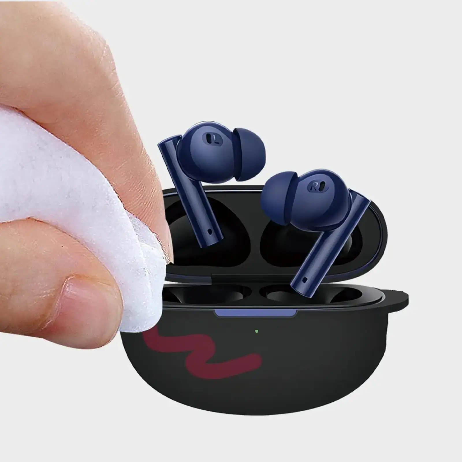 Чохол Silicon BeCover для Realme Buds Air 6 Pro Black (712018)
