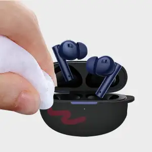Чохол Silicon BeCover для Realme Buds Air 6 Pro Black (712018)