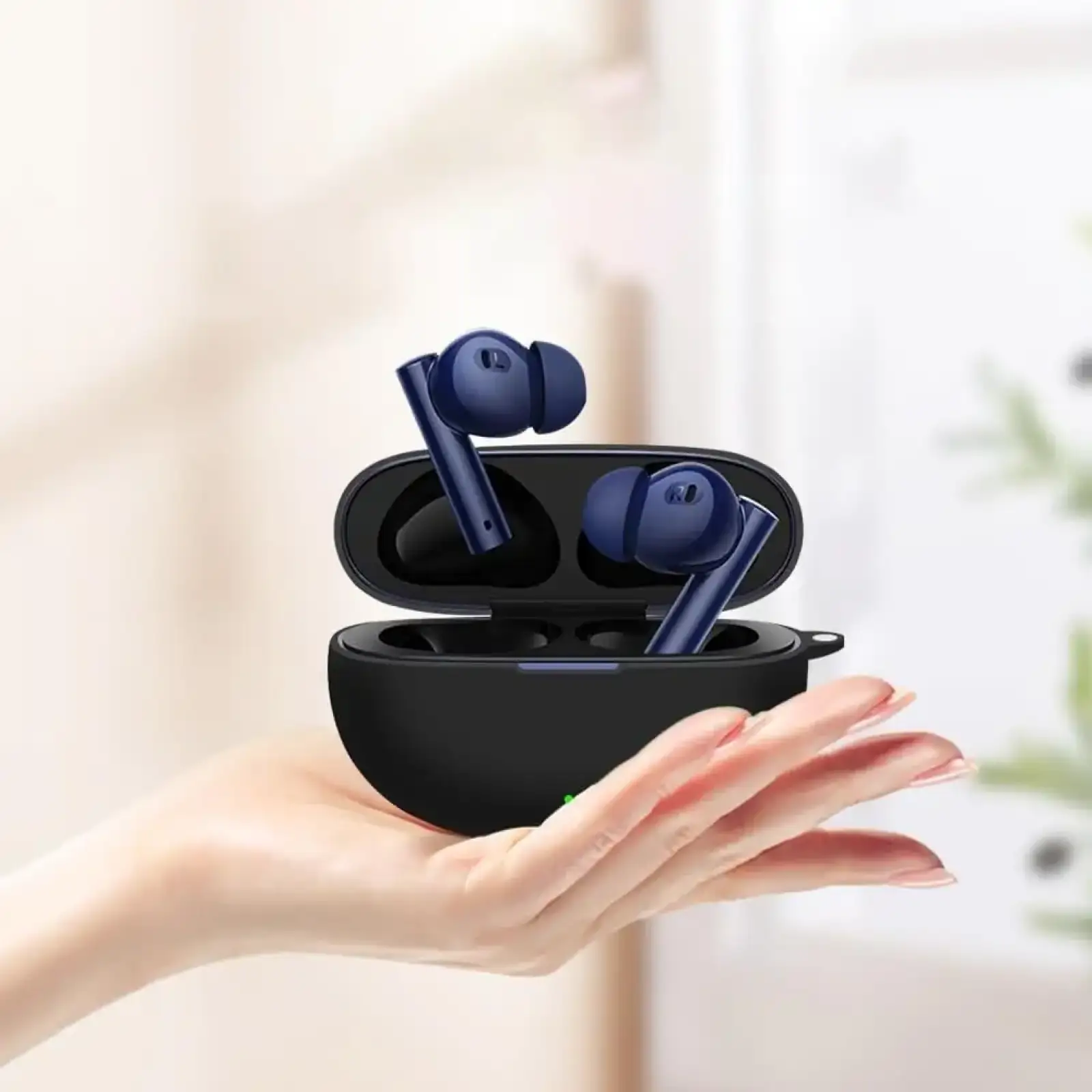 Чохол Silicon BeCover для Realme Buds Air 6 Pro Black (712018)
