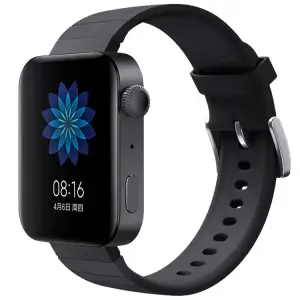 Силіконовий ремінець BeCover для Xiaomi Mi Watch / Garmin Vivoactive 3S / 4S / Venu 2С / Canyon CNS-SW71SS / Mobvoi TicWatch C2 / Withings Activite Steel / HUAWEI HONOR S1 Black (704507)