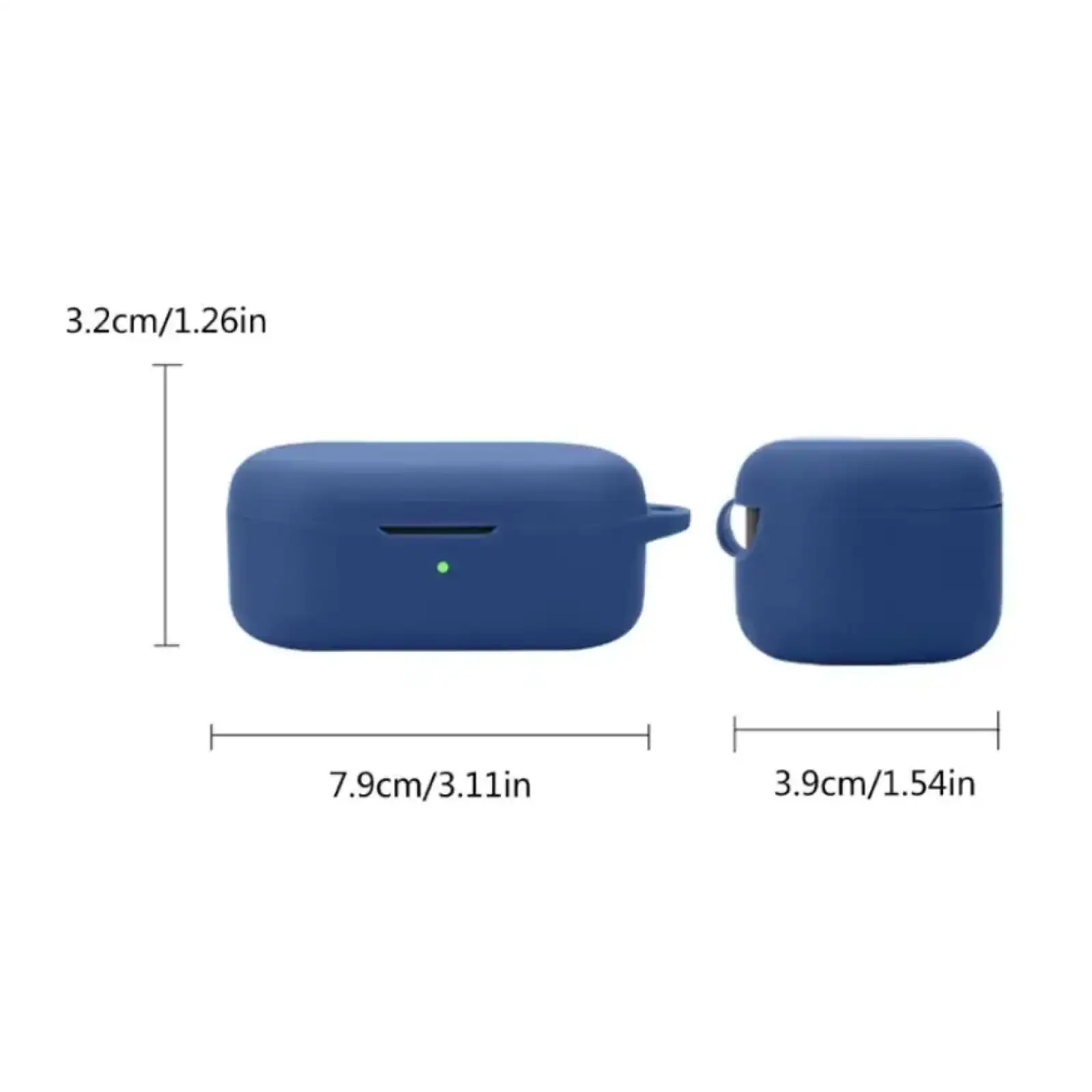 Чохол Silicon BeCover для OPPO Enco Buds 2 Pro Deep Blue (713224)