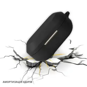 Чохол Silicon BeCover для Realme Buds Air 8 Black (715897)