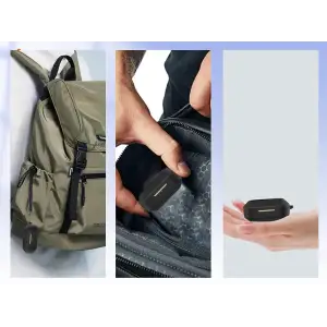 Чохол Silicon BeCover для Realme Buds Air 8 Black (715897)