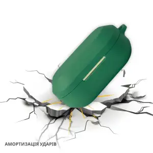 Чохол Silicon BeCover для Realme Buds Air 8 Dark Green (715899)