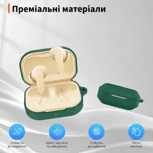 Чохол Silicon BeCover для Realme Buds Air 8 Dark Green (715899)