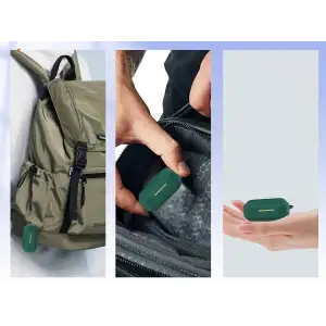 Чохол Silicon BeCover для Realme Buds Air 8 Dark Green (715899)
