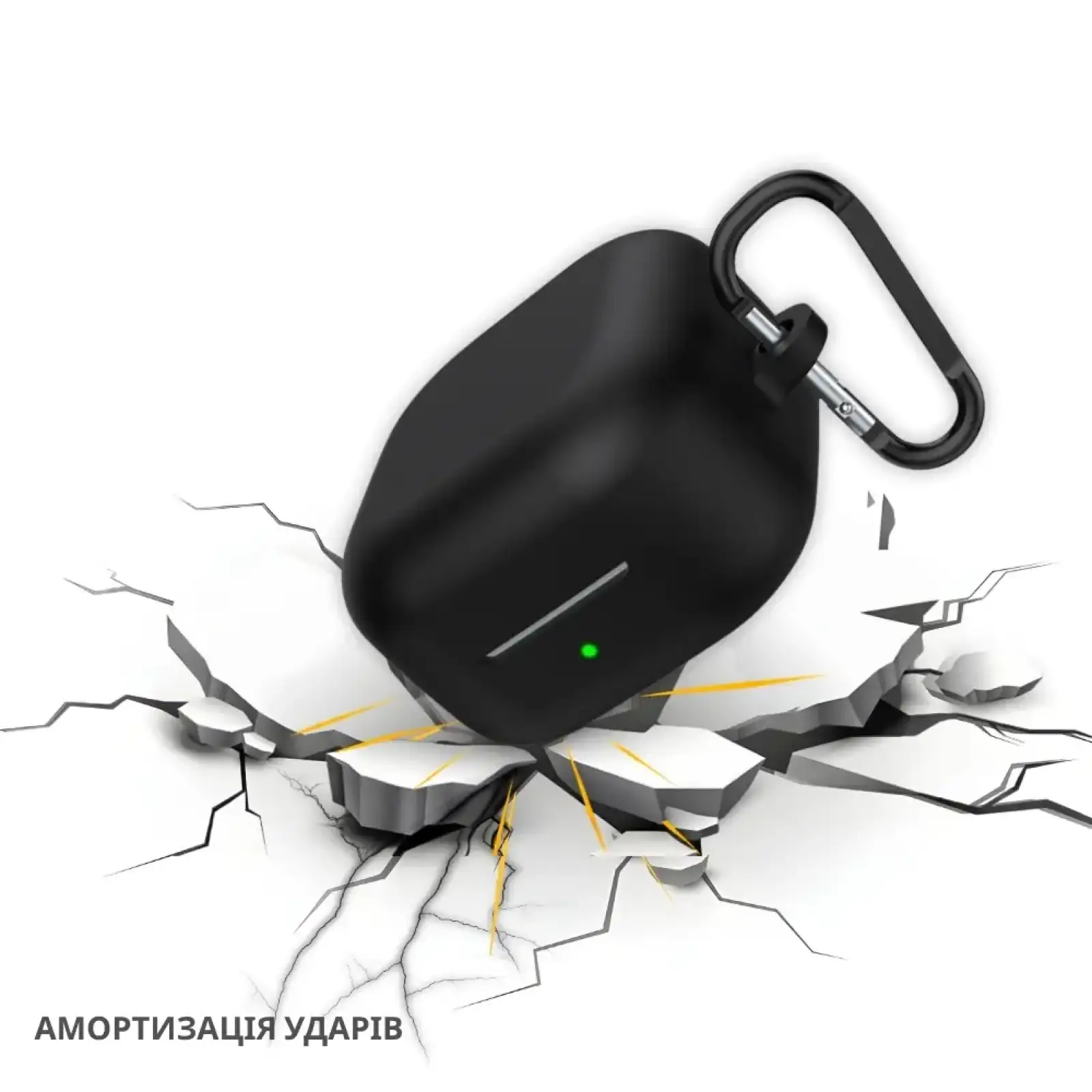 Чохол Silicon BeCover для Samsung Galaxy Buds 4 / 4 Pro Black (715874)