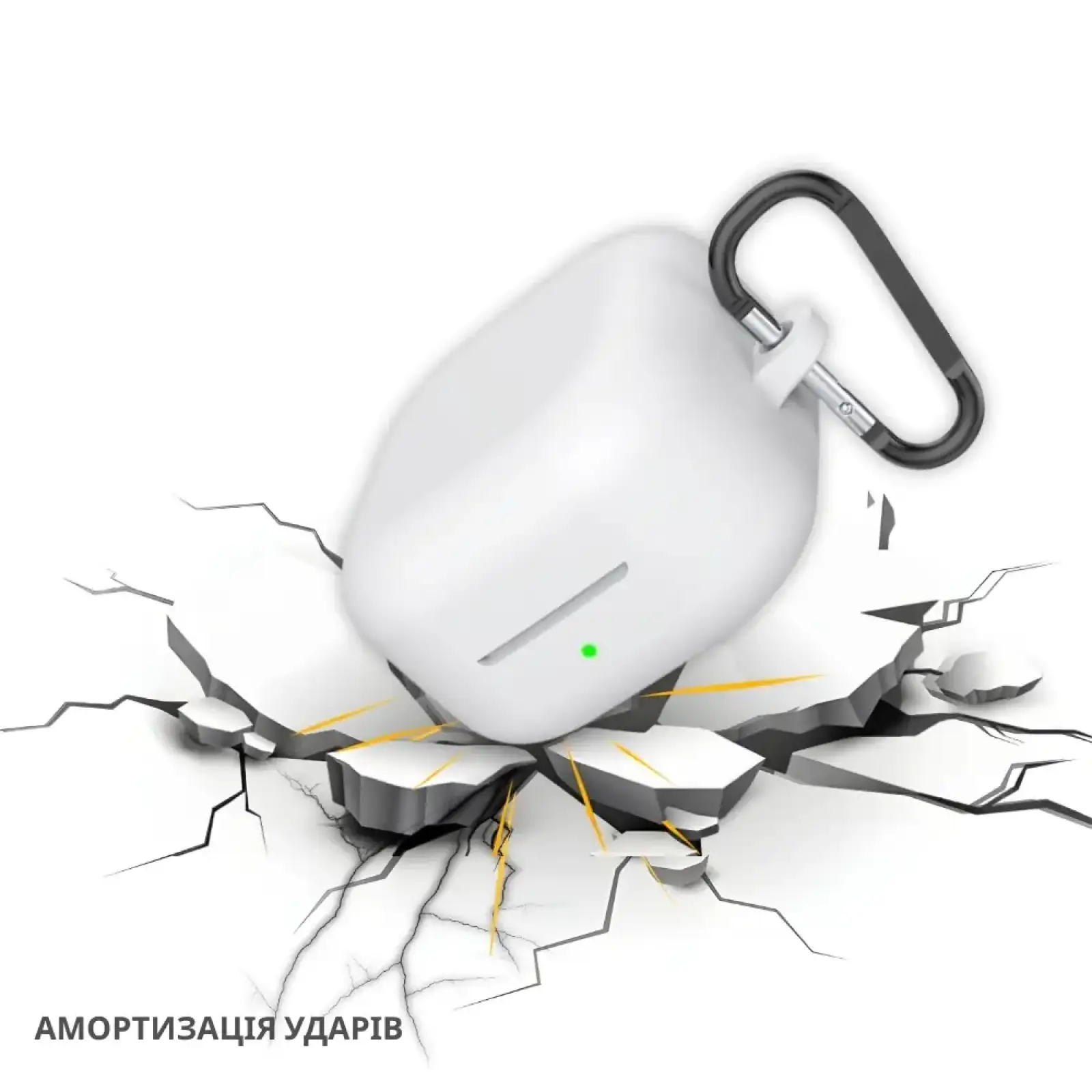 Чохол Silicon BeCover для Samsung Galaxy Buds 4 / 4 Pro White (715884)