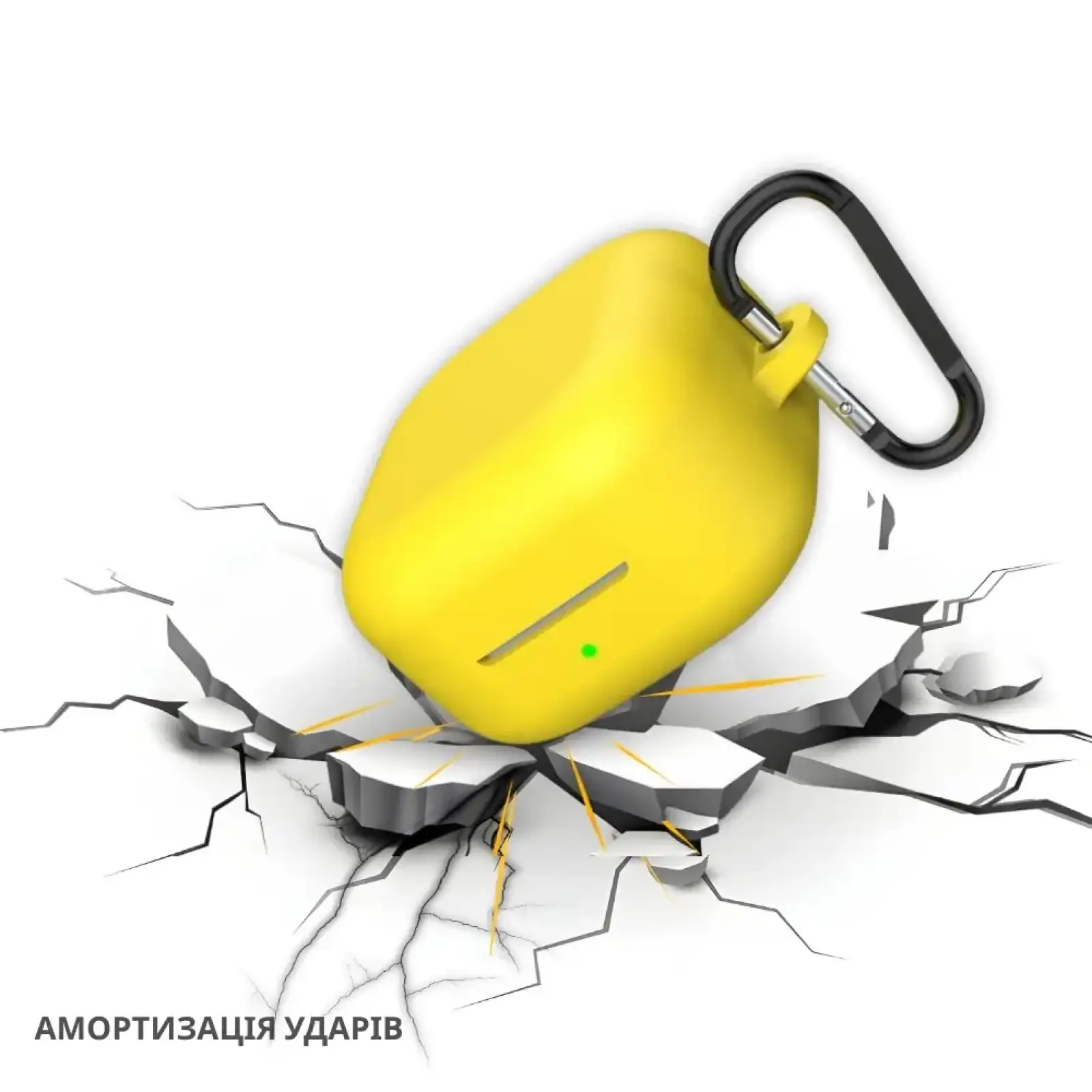 Чохол Silicon BeCover для Samsung Galaxy Buds 4 / 4 Pro Yellow (715885)