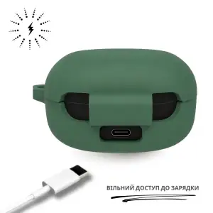 Чохол Silicon BeCover для Samsung Galaxy Buds Core SM-R410N Dark Green (715895)