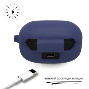 Чохол Silicon BeCover для Samsung Galaxy Buds Core SM-R410N Deep Blue (715894)