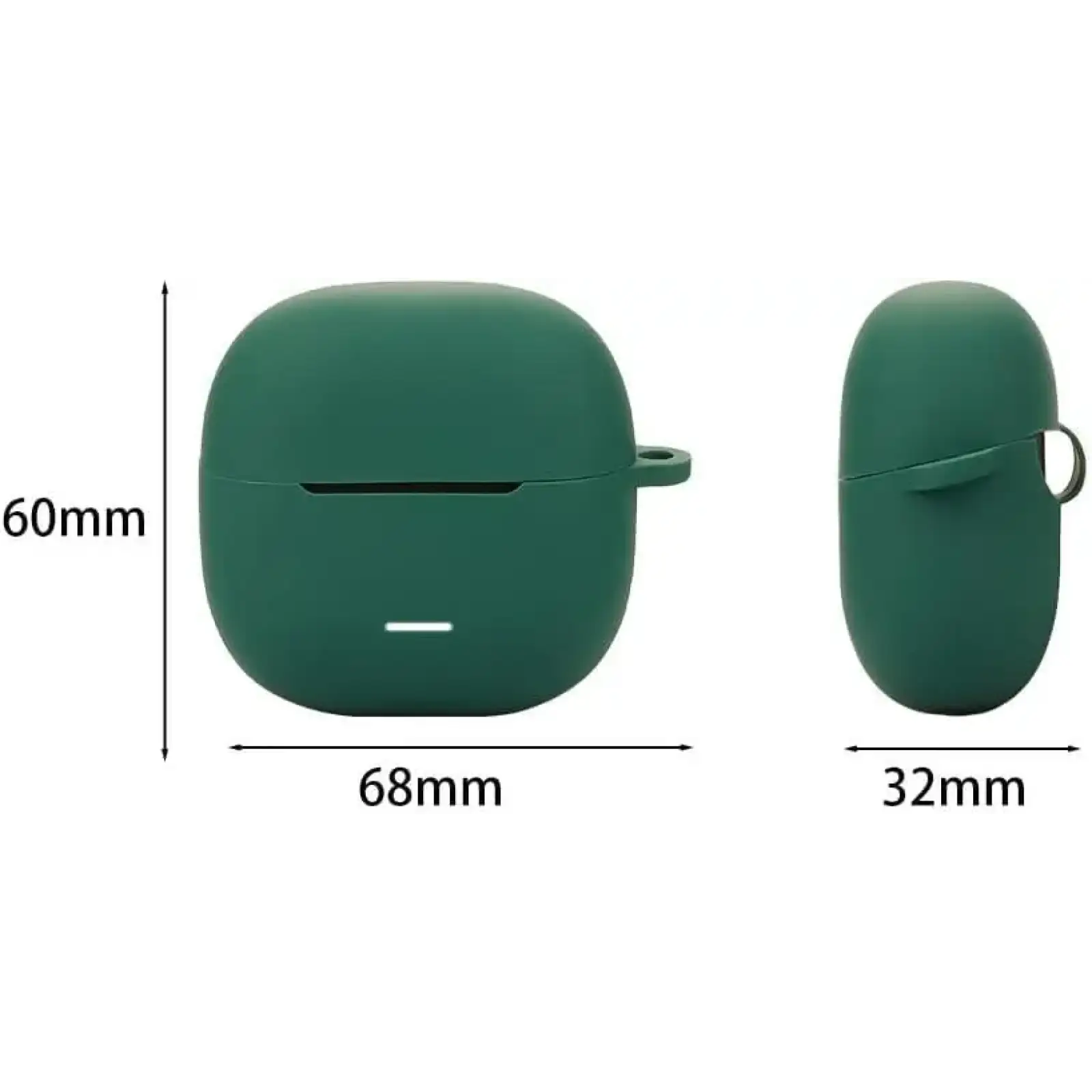 Чохол Silicon BeCover для Xiaomi Redmi Buds 6 Lite Dark Green (713234)