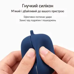 Чохол Silicon BeCover для Xiaomi Redmi Buds 8 Lite Deep Blue (715905)