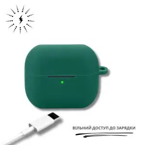 Чохол Silicon BeCover для Samsung Galaxy Buds 3 FE Dark Green (715112)