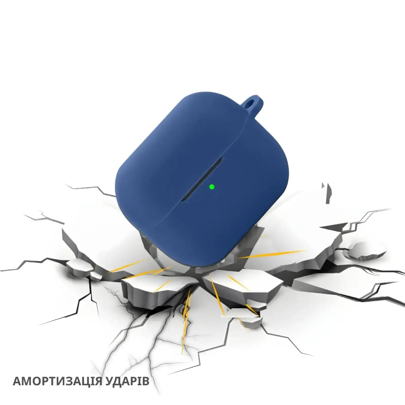Чохол Silicon BeCover для Samsung Galaxy Buds 3 FE Deep Blue (715111)