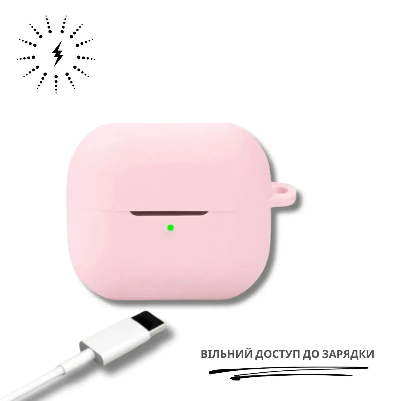 Чохол Silicon BeCover для Samsung Galaxy Buds 3 FE Pink (715113)