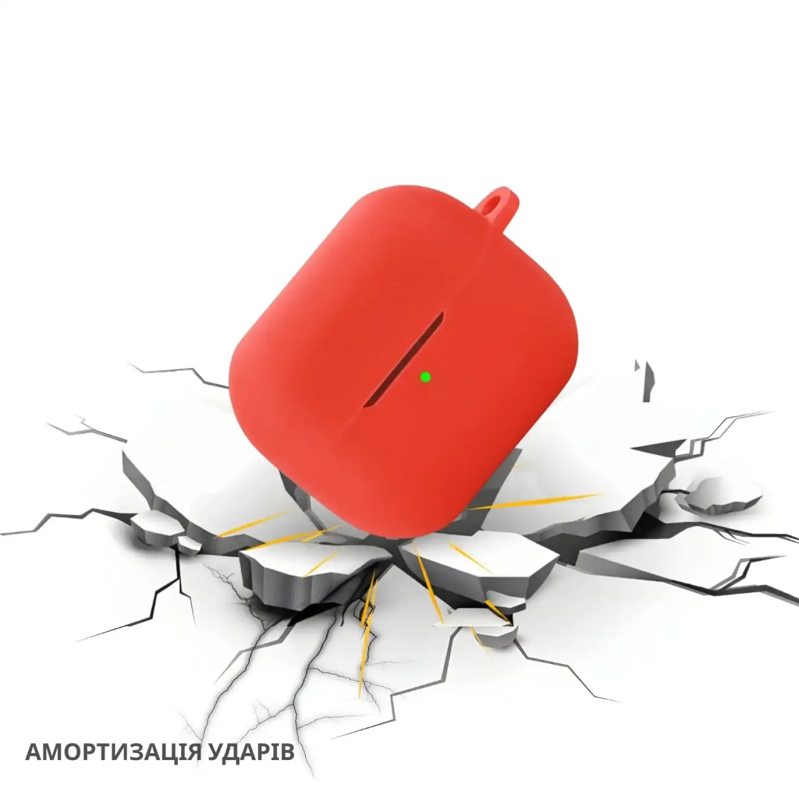 Чохол Silicon BeCover для Samsung Galaxy Buds 3 FE Red (715114)