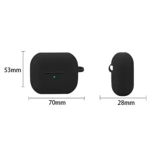 Чохол Silicon BeCover для Samsung Galaxy Buds 3 Black (711989)