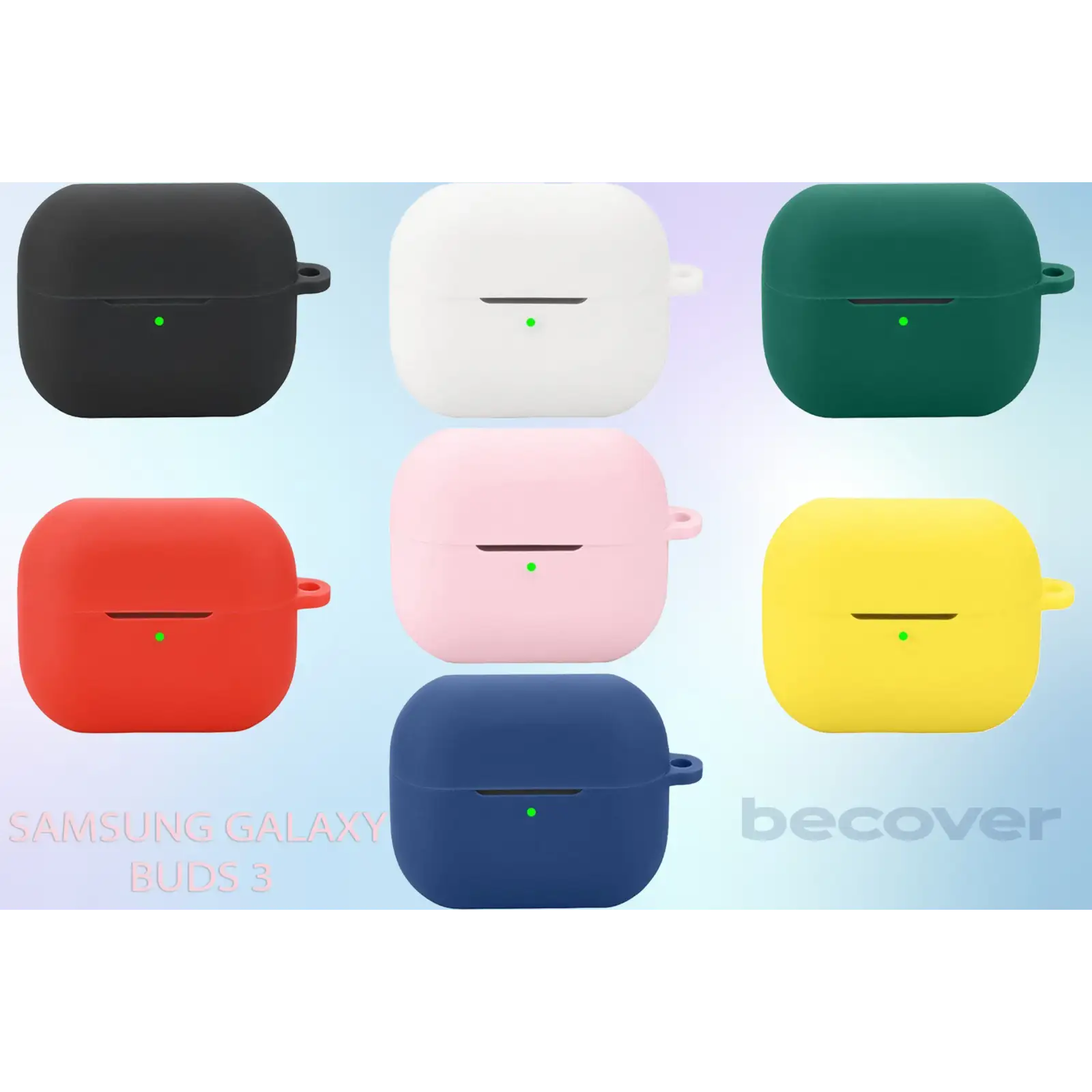 Чохол Silicon BeCover для Samsung Galaxy Buds 3 Black (711989)