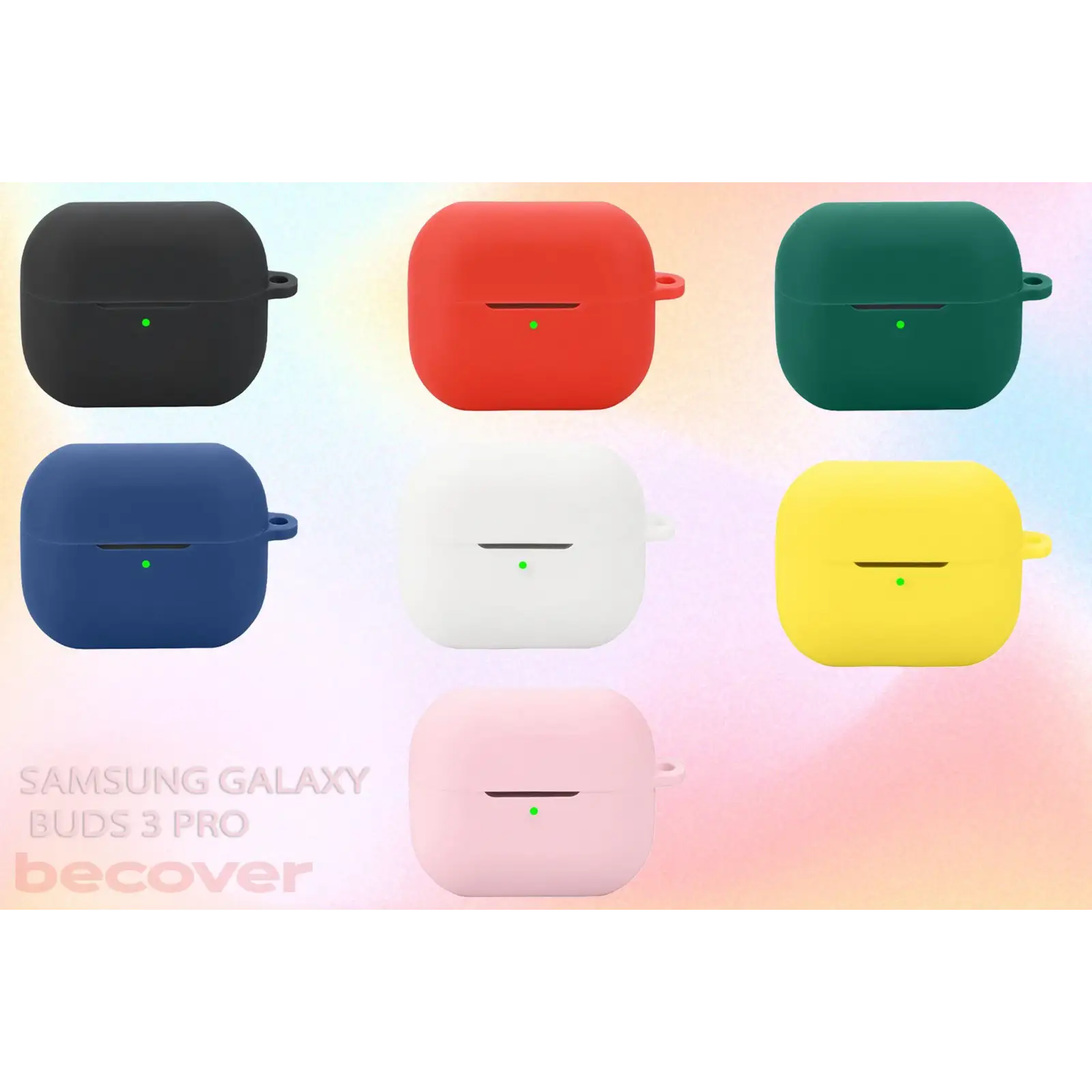 Чохол Silicon BeCover для Samsung Galaxy Buds 3 Pro White (712005)