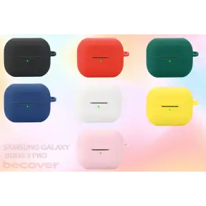 Чохол Silicon BeCover для Samsung Galaxy Buds 3 Pro White (712005)