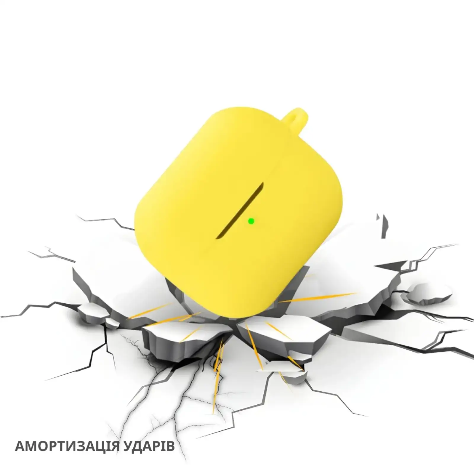 Чохол Silicon BeCover для Samsung Galaxy Buds 3 FE Yellow (715116)