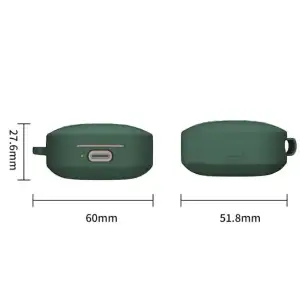 Чохол Silicon BeCover для Xiaomi Redmi Buds 6 Active Dark Green (712014)