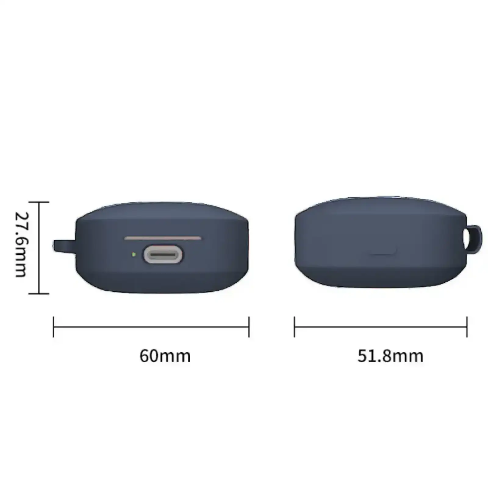 Чохол Silicon BeCover для Xiaomi Redmi Buds 6 Active Deep Blue (712013)