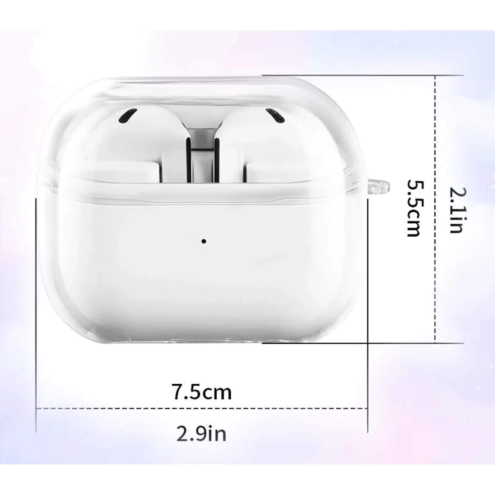 Чохол Soft TPU BeCover для Samsung Galaxy Buds 3 Pro Transparent (712007)