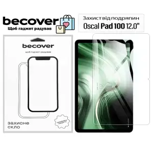 Захисне скло BeCover для Oscal Pad 100 12.0" (713696)