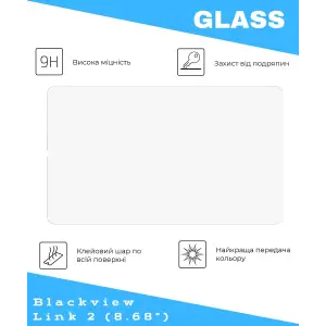Захисне скло BeCover для Blackview Link 2 8.68