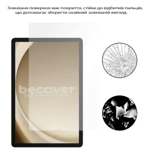 Захисне скло BeCover для Samsung Galaxy Tab A11 Plus SM-X236B 11.0