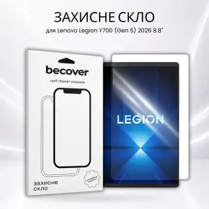 Захисне скло BeCover для Lenovo Legion Y700 (Gen 5) 2026 8.8" (715913)