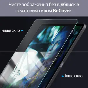 Захисне скло BeCover (Matte Anti-Glare) для Lenovo Yoga Tab 11 2025 (11.1