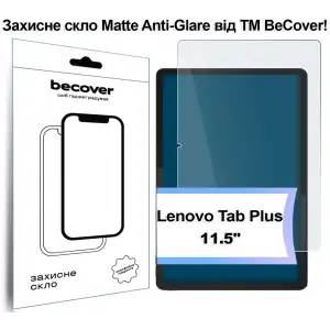 Захисне скло BeCover (Matte Anti-Glare) для Lenovo Tab Plus 11.5" (713438)
