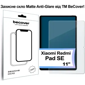 Захисне скло BeCover (Matte Anti-Glare) для Xiaomi Redmi Pad SE 11" (713448)