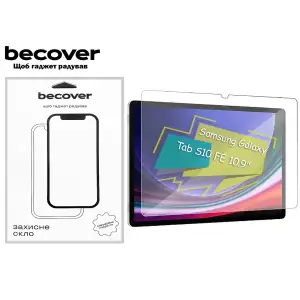 Захисне скло BeCover для Samsung Galaxy Tab S10 FE (SM-X520/SM-X526) 10.9" (713256)