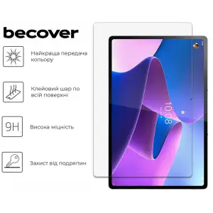Захисне скло BeCover для Lenovo Idea Tab Pro 12.7